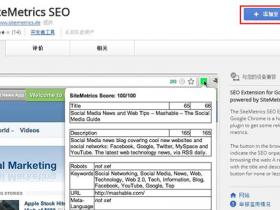 SiteMetrics SEO插件和Viewport Resizer响应式网站检查插件下载